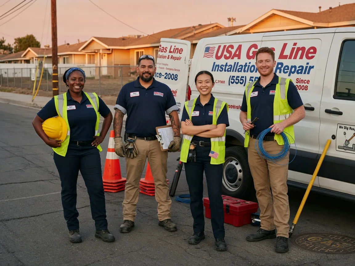 Gas Line Installation company in Newark, AR